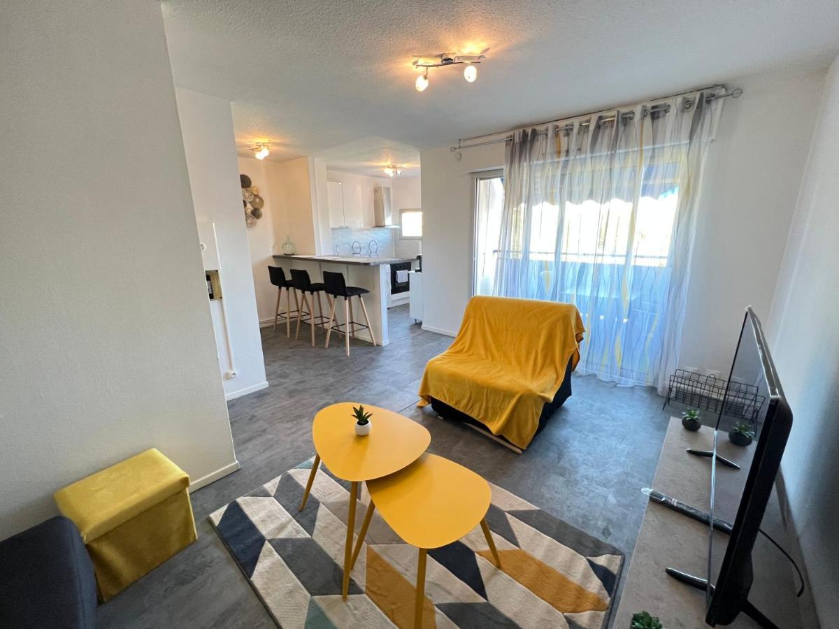 Superbe Studio En Residence Proche De La Mer Cagnes-sur-Mer Buitenkant foto